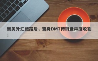 奥美外汇跑路后，变身DMT传销盘再度收割！