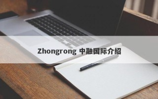 Zhongrong 中融国际介绍