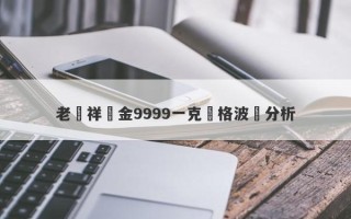 老鳳祥黃金9999一克價格波動分析