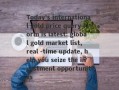 Today's international gold price query form is latest: global gold market list, real -time update, help you seize the investment opportunities