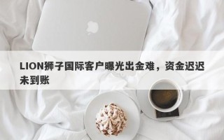 LION狮子国际客户曝光出金难，资金迟迟未到账