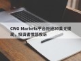 CWG Markets平台拒绝30美元提现，投资者愤怒投诉