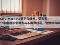 CWG Markets黑平台曝光，受害者分享遭遇恶意滑点与不出金经历，警惕投资欺诈风险