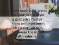 How much is 24 grams of gold?Demystifying gold price fluctuations and investment strategies, wisdom to choose the way of wealth value -added