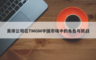 离岸公司在TMGM中国市场中的角色与挑战