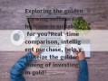 Exploring the golden viewing software: Which one is suitable for you?Real -time comparison, intelligent purchase, help you seize the golden timing of investing in gold!