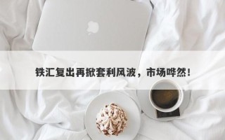 铁汇复出再掀套利风波，市场哗然！