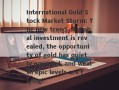 International Gold Stock Market Storm: The new trend of global investment is revealed, the opportunity of gold has quietly emerged, and wealth epic levels are flying!