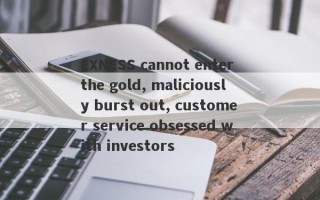 EXNESS cannot enter the gold, maliciously burst out, customer service obsessed with investors