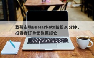 蓝莓市场BBMarkets断线20分钟，投资者订单无数据爆仓