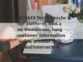 MOGAFX foreign exchange platform, dual and thunderous, hang customer information online without withdrawal!Intersection