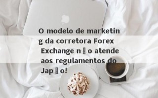 O modelo de marketing da corretora Forex Exchange não atende aos regulamentos do Japão!