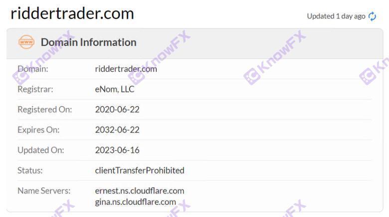 Mula Penuaian!Laman web rasmi Riddertrader, Membunuh Pemacu Babi telah ditutup!Saya telah disyaki penipuan dalam masa terdekat!Visestion telah meningkat!-第4张图片-要懂汇