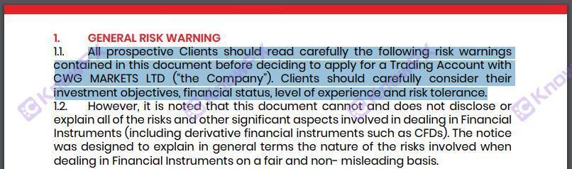 CWGMarkets prend une seule position et élimine les clients rentables!Améliorer "contrefait"?Il n'y a toujours pas de supervision!-第11张图片-要懂汇