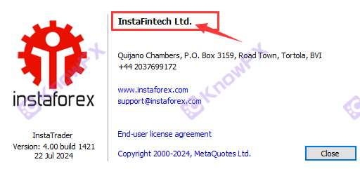 ตัวแทนเก็บเกี่ยว Instaforex ทรัพยากร Embezzle และเงินทุน!เว็บไซต์อย่างเป็นทางการประชาสัมพันธ์ที่ผิดกฎหมาย!ช่องทางการซื้อขายทั้งสองเป็น "กับดัก"!-第14张图片-要懂汇