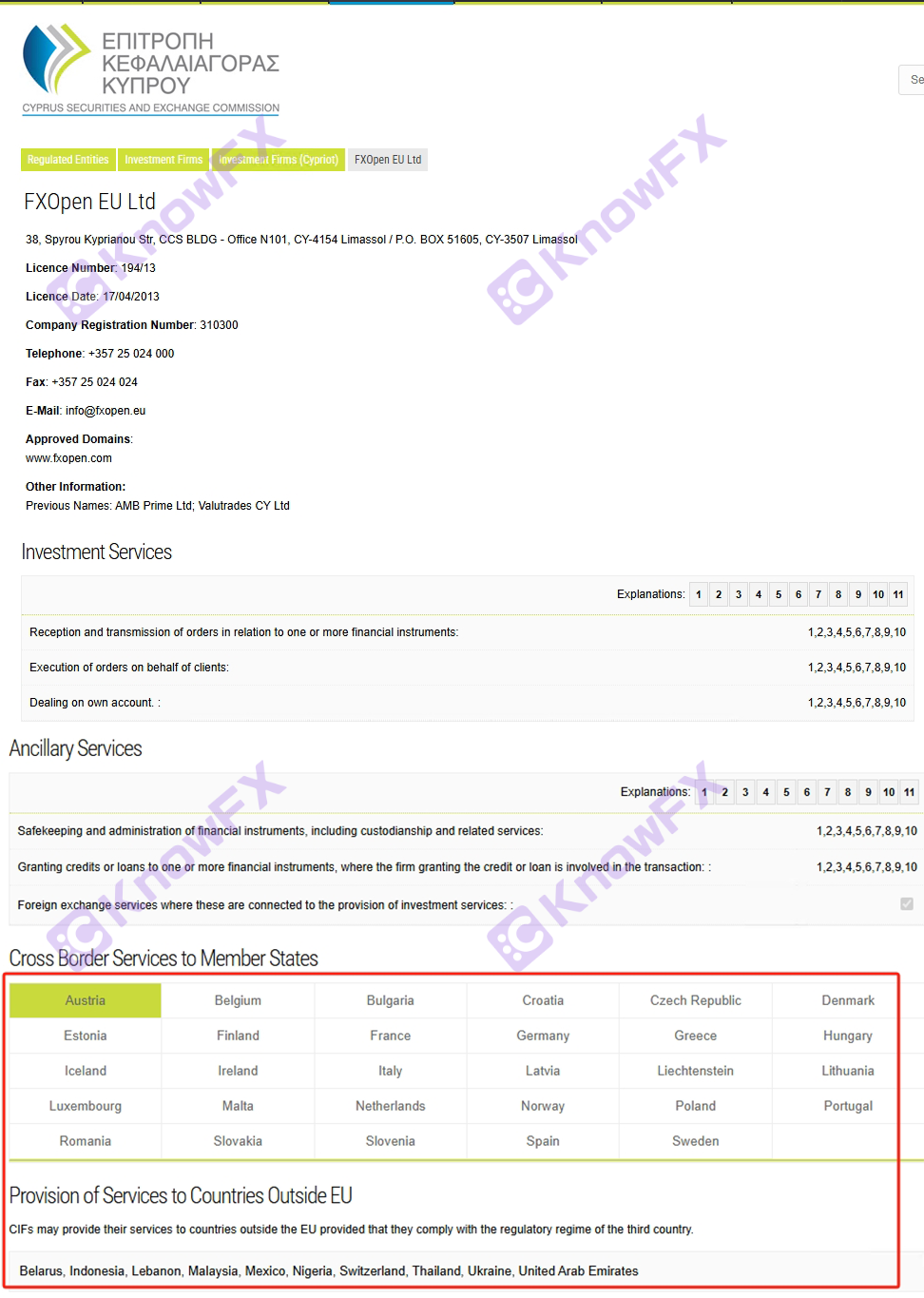 FXOPEN 플랫폼은 빈번합니다. 재무 라이센스가 취소되고 주주의 자금 세탁 사건이 발생하며 투자자는 경계해야합니다!-第19张图片-要懂汇