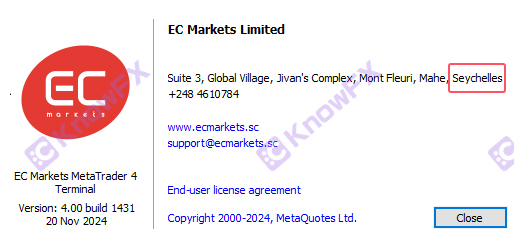 Ecmarkets menyembunyikan maklumat pendaftaran.Platform hitam tulen rutin lama!-第7张图片-要懂汇