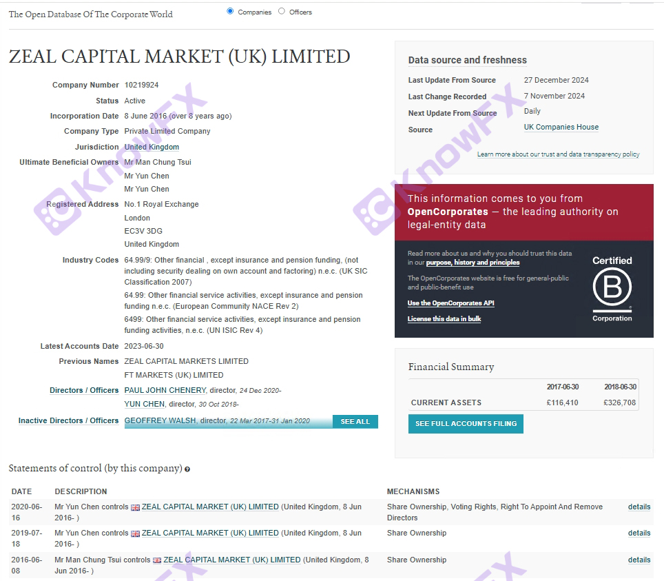 Mendedahkan!Shahai Securities ZFX berkongsi lesen pengawalseliaan dengan merampas.-第26张图片-要懂汇