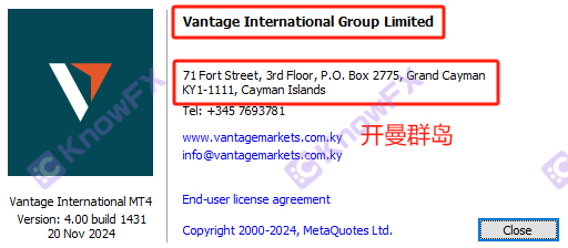 On the surface of the Vantage platform, Cayman's offshore supervision, but was revealed that investors were revealed to use non -regulatory Hong Kong entities harvesting Chinese customers?-第12张图片-要懂汇