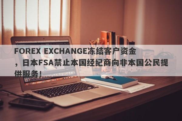 FOREX EXCHANGE冻结客户资金，日本FSA禁止本国经纪商向非本国公民提供服务！-第1张图片-要懂汇