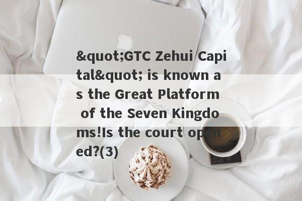 "GTC Zehui Capital" is known as the Great Platform of the Seven Kingdoms!Is the court opened?(3)-第1张图片-要懂汇