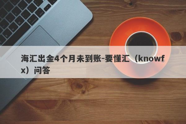 海汇出金4个月未到账-要懂汇（knowfx）问答-第1张图片-要懂汇