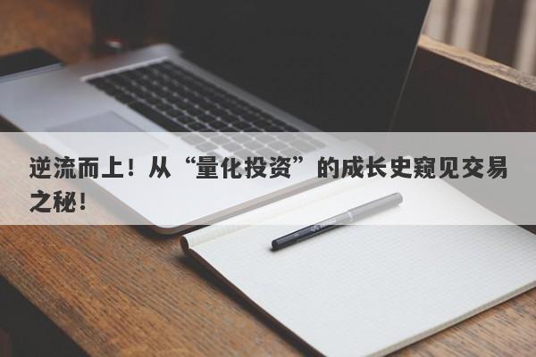 逆流而上！从“量化投资”的成长史窥见交易之秘！-第1张图片-要懂汇