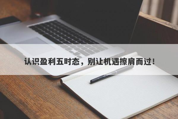 认识盈利五时态，别让机遇擦肩而过！-第1张图片-要懂汇