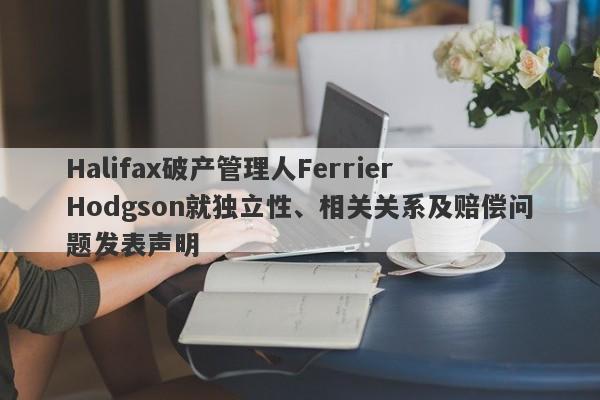 Halifax破产管理人Ferrier Hodgson就独立性、相关关系及赔偿问题发表声明-第1张图片-要懂汇