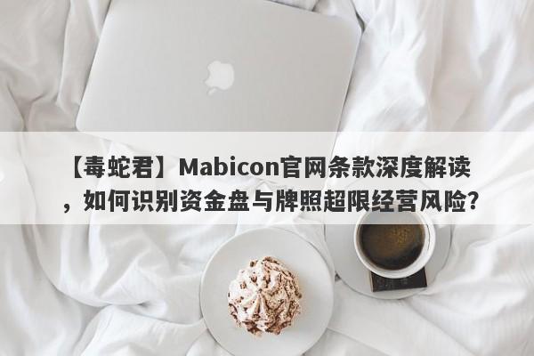 【毒蛇君】Mabicon官网条款深度解读，如何识别资金盘与牌照超限经营风险？-第1张图片-要懂汇