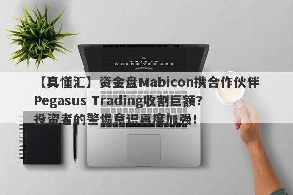 【真懂汇】资金盘Mabicon携合作伙伴Pegasus Trading收割巨额？投资者的警惕意识再度加强！-第1张图片-要懂汇