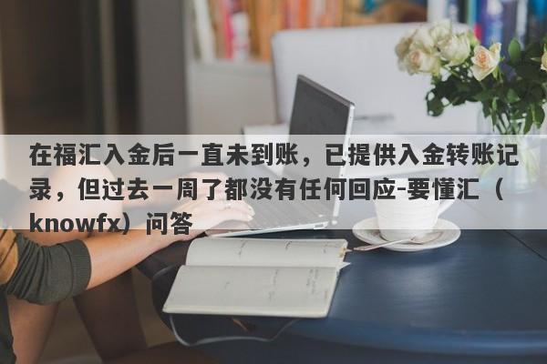 在福汇入金后一直未到账，已提供入金转账记录，但过去一周了都没有任何回应-要懂汇（knowfx）问答-第1张图片-要懂汇