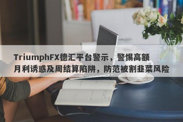 TriumphFX德汇平台警示，警惕高额月利诱惑及周结算陷阱，防范被割韭菜风险-第1张图片-要懂汇