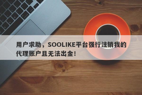 用户求助，SOOLIKE平台强行注销我的代理账户且无法出金！-第1张图片-要懂汇