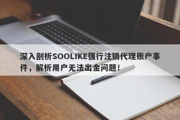 深入剖析SOOLIKE强行注销代理账户事件，解析用户无法出金问题！-第1张图片-要懂汇