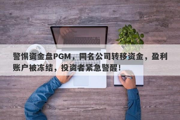 警惕资金盘PGM，同名公司转移资金，盈利账户被冻结，投资者紧急警醒！-第1张图片-要懂汇