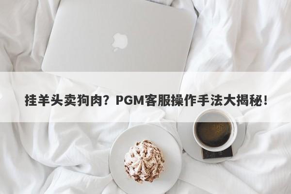 挂羊头卖狗肉？PGM客服操作手法大揭秘！-第1张图片-要懂汇