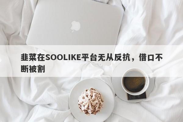 韭菜在SOOLIKE平台无从反抗，借口不断被割-第1张图片-要懂汇