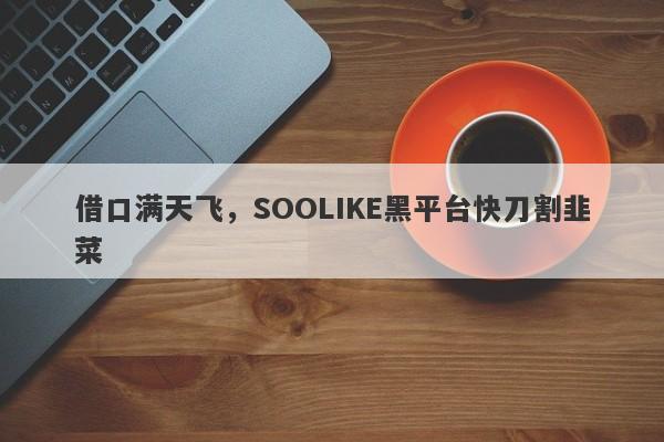 借口满天飞，SOOLIKE黑平台快刀割韭菜-第1张图片-要懂汇