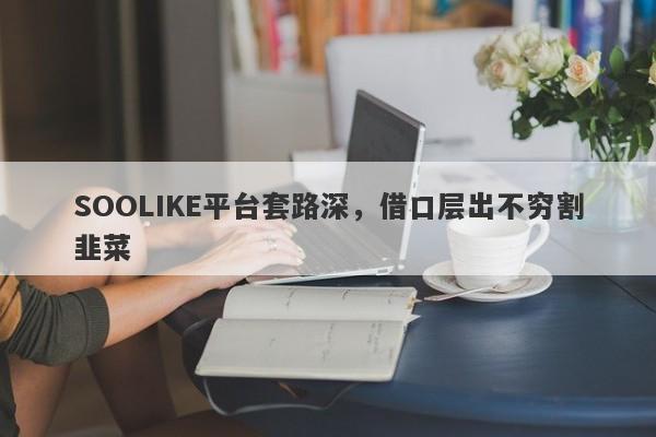 SOOLIKE平台套路深，借口层出不穷割韭菜-第1张图片-要懂汇