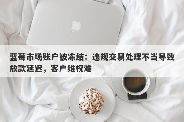 蓝莓市场账户被冻结：违规交易处理不当导致放款延迟，客户维权难-第1张图片-要懂汇