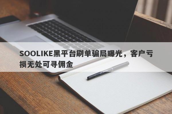 SOOLIKE黑平台刷单骗局曝光，客户亏损无处可寻佣金-第1张图片-要懂汇