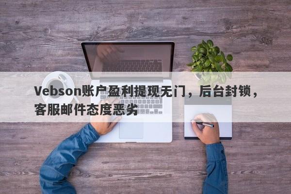 Vebson账户盈利提现无门，后台封锁，客服邮件态度恶劣-第1张图片-要懂汇